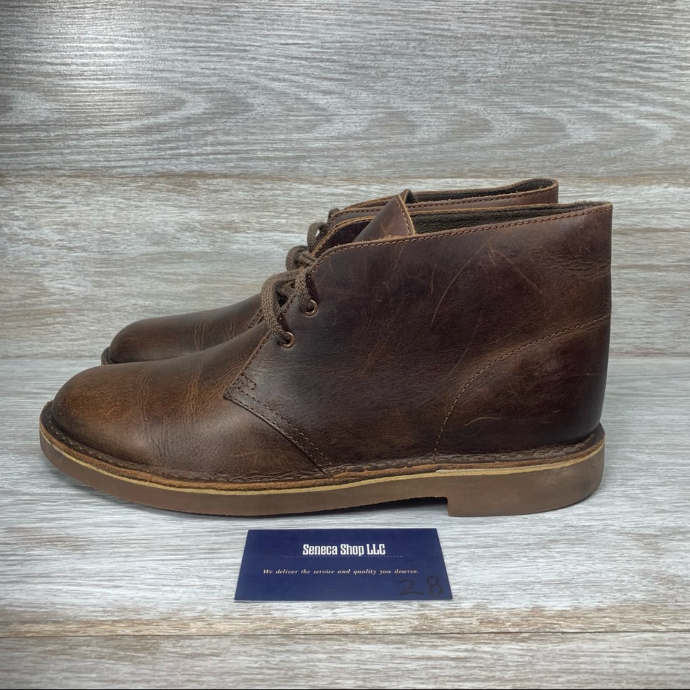 Clarks Men's Bushacre 3 Chukka Desert Boot’s Sz 10.5